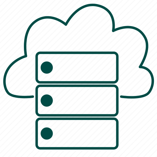 Cloud server, cloud storage, computing, storage, cloud, database, server icon - Download on Iconfinder