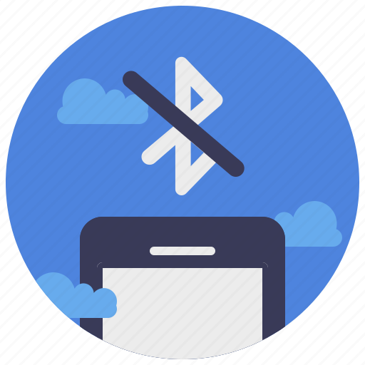 Bluetooth, off, connection, illustration, wireless, communication, interaction icon - Download on Iconfinder
