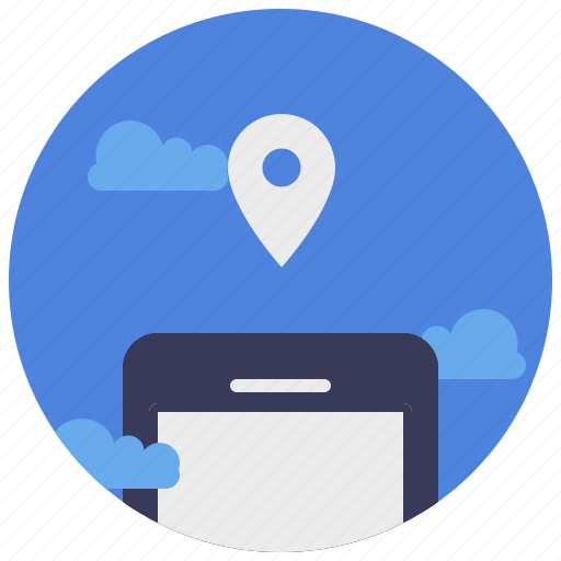 Gps, on, location, navigation, enable, illustration icon - Download on Iconfinder