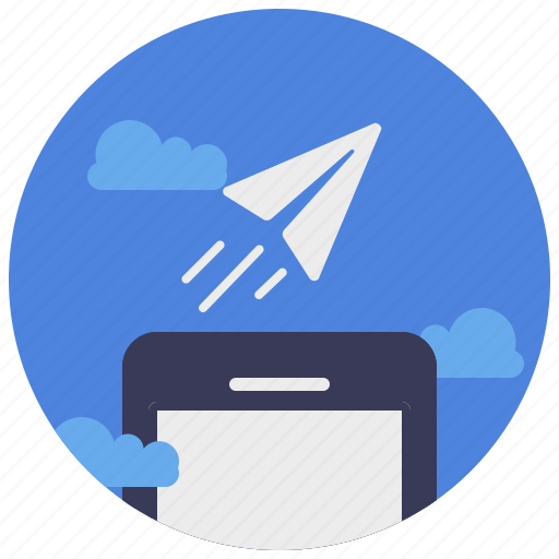 Send, message, email, communication, otp, interaction, network icon - Download on Iconfinder