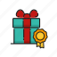 badge, certificate, gift, gift certificate 