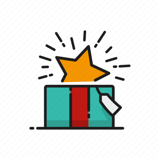 Christmas, gift, star, xmas icon - Download on Iconfinder