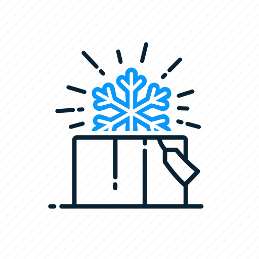Christmas, gift, snowflake, winter icon - Download on Iconfinder
