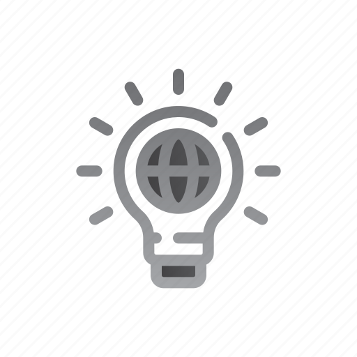 Innovation, idea, innovative, global, light, bulb icon - Download on Iconfinder