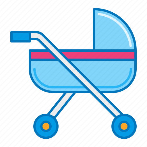 Baby goods, carriage, pram, stroller icon - Download on Iconfinder