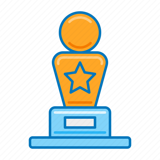 Award, film, film award, nominee, oscar, trophy icon - Download on Iconfinder