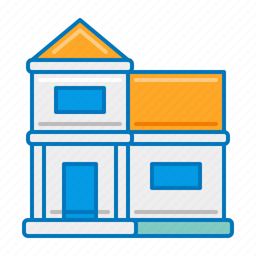 Estate, real, bungalow, home, mansion, property, real estate icon - Download on Iconfinder
