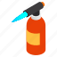 blowtorch, flame, isometric, quirky, tool, torch, traditional 