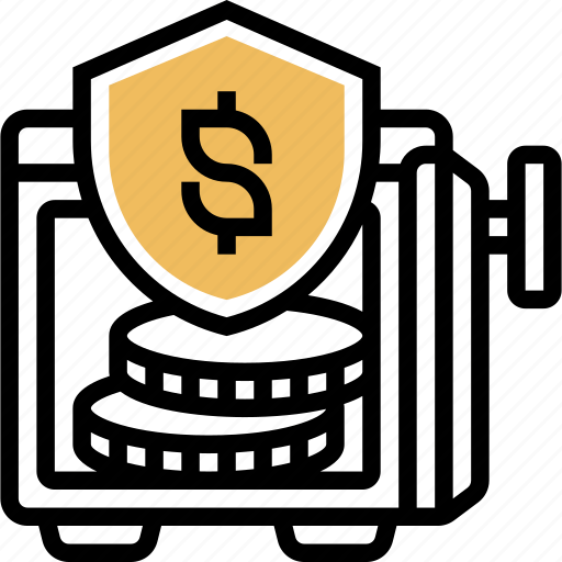 Money, insurance, vault, saving, bank icon - Download on Iconfinder