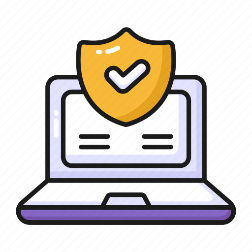 Laptop, protection, insurance, security, assurance, computer, safety icon - Download on Iconfinder