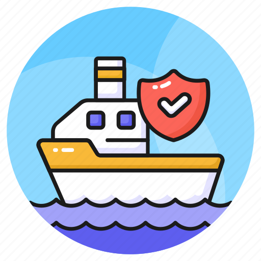 Marine, insurance, shipping, ship, shipment, cargo, freight icon - Download on Iconfinder