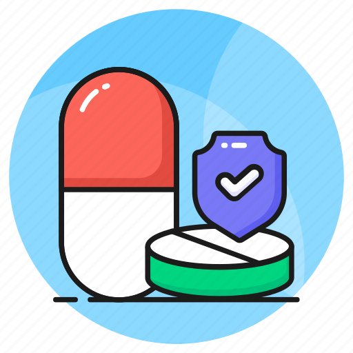 Medicine, protection, drugs, medical, security, pharmaceutical, pills icon - Download on Iconfinder