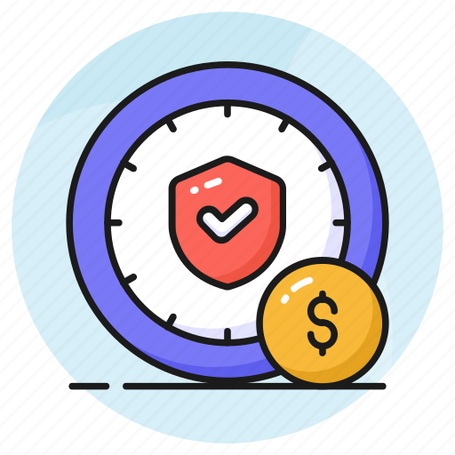 Protection, time, warranty, period, timekeeper, insurance icon - Download on Iconfinder