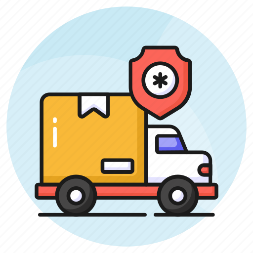 Auto, insurance, delivery, shipping, van, vehicle, truck icon - Download on Iconfinder