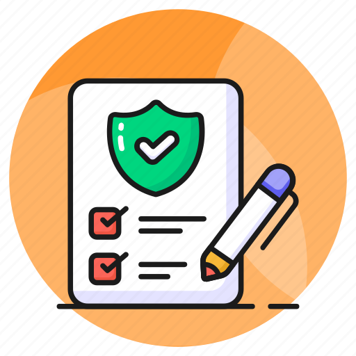 Agreement, contract, document, insurance, pen, policy, writing icon - Download on Iconfinder
