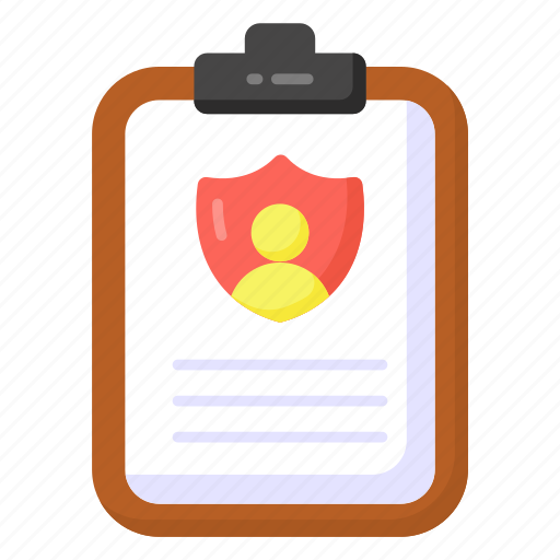 Agreement, contract, document, insurance, policy, writing, clipboard icon - Download on Iconfinder