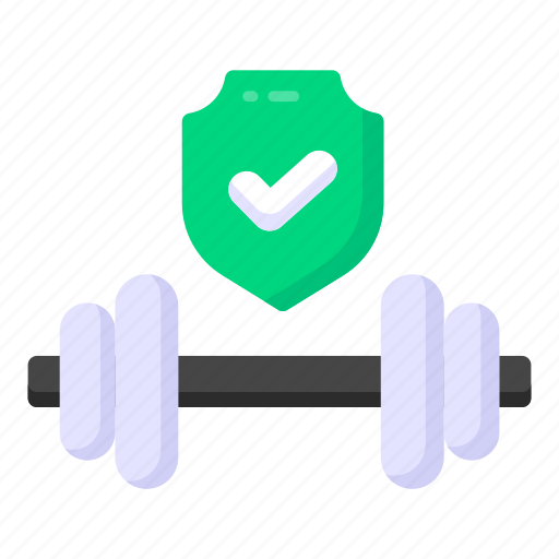 Health, healthcare, insurance, protection, fitness, dumbbell, safety icon - Download on Iconfinder