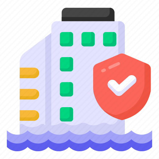 Building, insurance, office, commercial, security, residential, protection icon - Download on Iconfinder