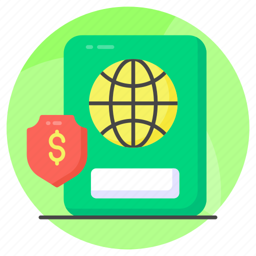 Passport, protection, security, safety, insurance, assurance, document icon - Download on Iconfinder