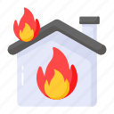 burning, house, home, building, insurance, property, disaster