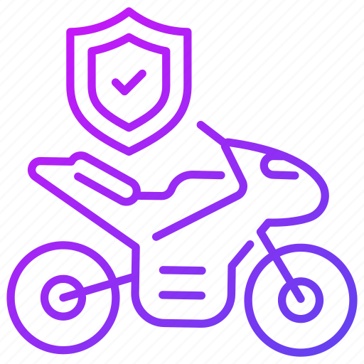 Bike, insurance, motorcycle, security, safety, protection, assurance icon - Download on Iconfinder