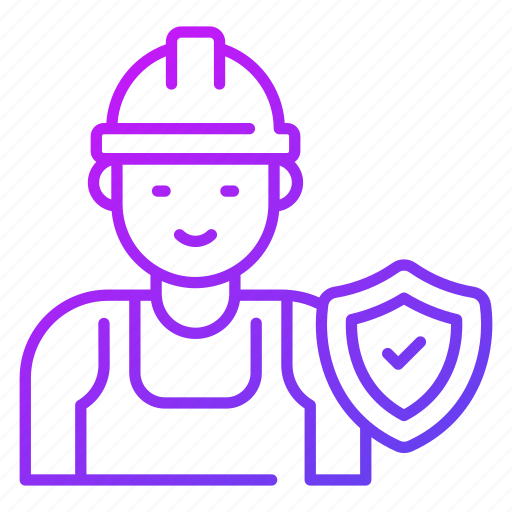 Worker, protection, insurance, security, safety, assurance, labor icon - Download on Iconfinder