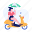 vehicle, insurance, scooter, travel, coverage, assurance 
