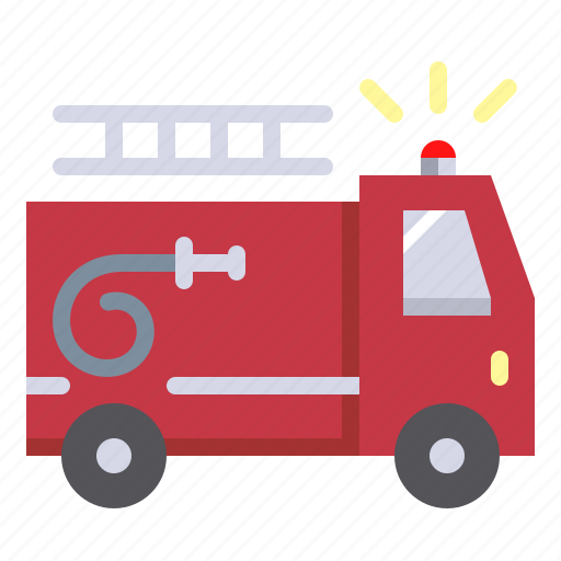 Burn, car, fire, firer, help, truck icon - Download on Iconfinder