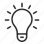 bulb, creative, idea, lamp, light, light bulb, lightbulb 