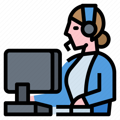 Avatar, call, centre, insurance, professions icon - Download on Iconfinder