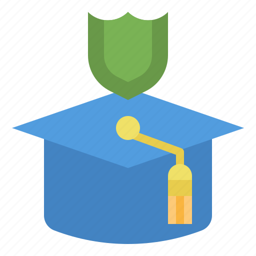 Education, graduate, insurance, protection, security icon - Download on Iconfinder