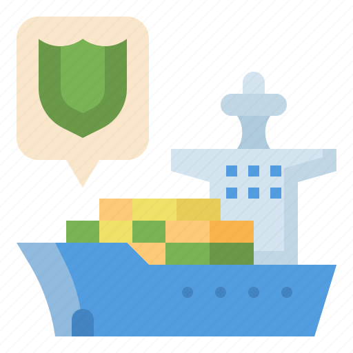 Insurance, protection, ship, shipping, transport icon - Download on Iconfinder