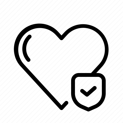 Heart, insurance, like, love, romance, romantic, valentine icon - Download on Iconfinder