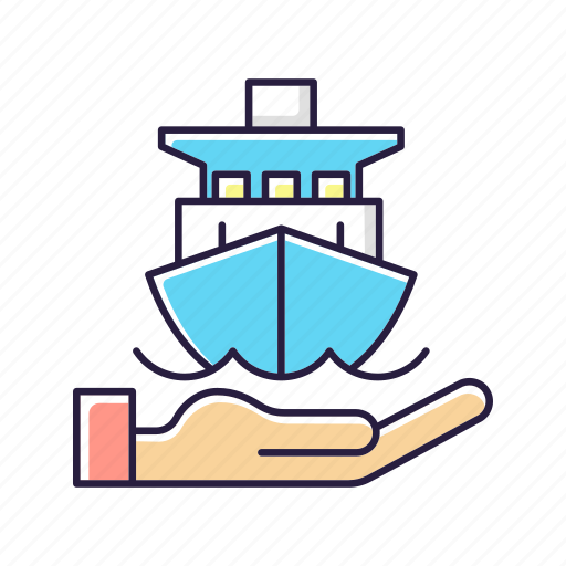 Cargo logistic, marine, ship, insurance icon - Download on Iconfinder