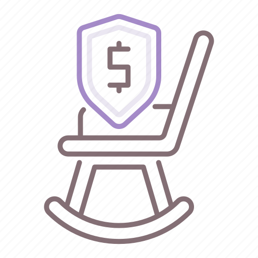 Contract, insurance, pension, rocking chair icon - Download on Iconfinder