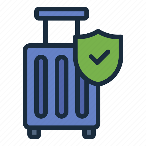 Travel, baggage, insurance, safety, protect, protection, assurance icon - Download on Iconfinder