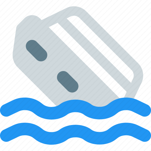 Sinking, ship, medical, healthcare icon - Download on Iconfinder