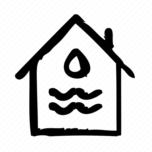 Damage, guarantee, house, insurance, promise, protection, water icon - Download on Iconfinder