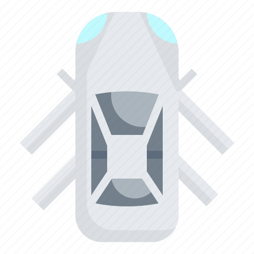 Car, door, top, vehicle, view icon - Download on Iconfinder