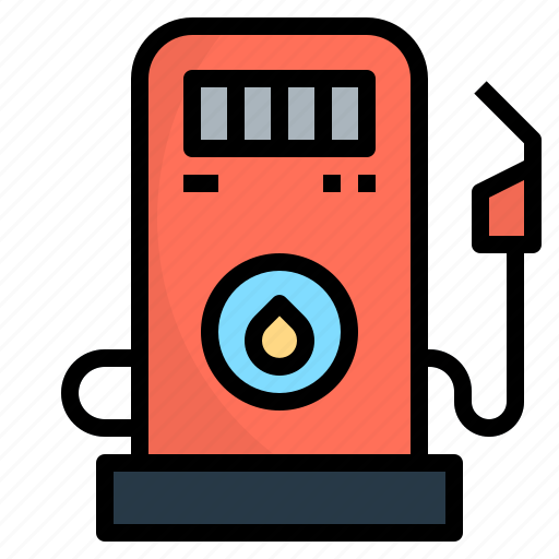 Gas, gasoline, refuel, station, transportation icon - Download on Iconfinder