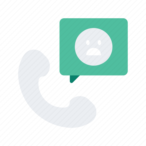 Call, customer, interaction, preferences, preformance, service, unhappy icon - Download on Iconfinder