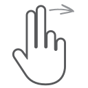 finger, gesture, hand, interactive, right, scroll, swipe 