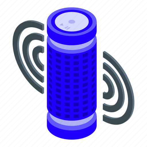 Internet, speaker, isometric icon - Download on Iconfinder