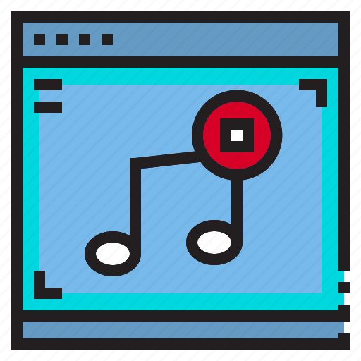 Interface, music, stop, computer icon - Download on Iconfinder