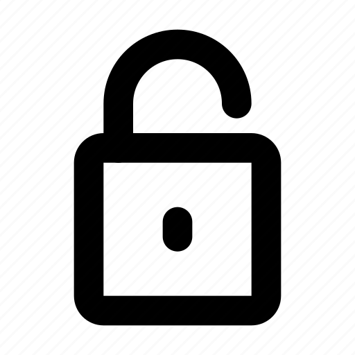 Open, padlock, safety, security, unlocked icon - Download on Iconfinder
