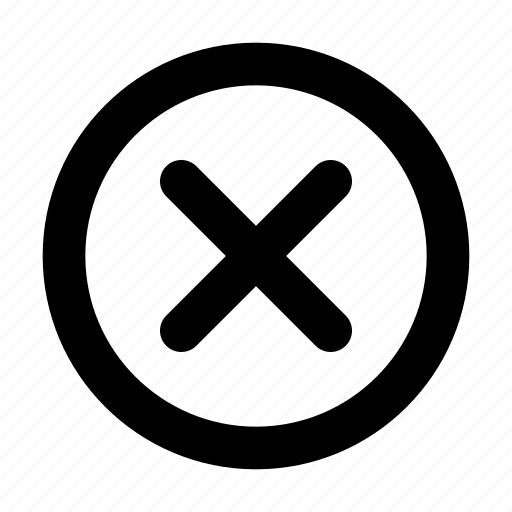 Cross, circle, close, exit, remove, delete, cancel icon - Download on Iconfinder