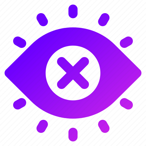 Iris, authentic, authentication, eyetap, denied icon - Download on Iconfinder