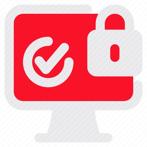Pc, lock, block, user, padlock, device icon - Download on Iconfinder
