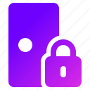 door, padlock, smart, access, password