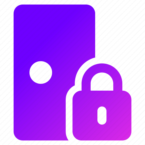 Door, padlock, smart, access, password icon - Download on Iconfinder